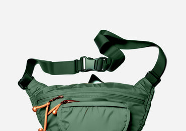 frontpack green